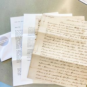 RARE Historic Letters